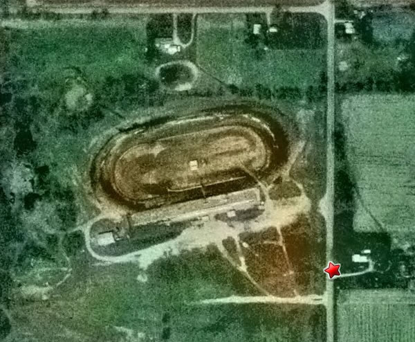 Butler Motor Speedway - Aerial Photo